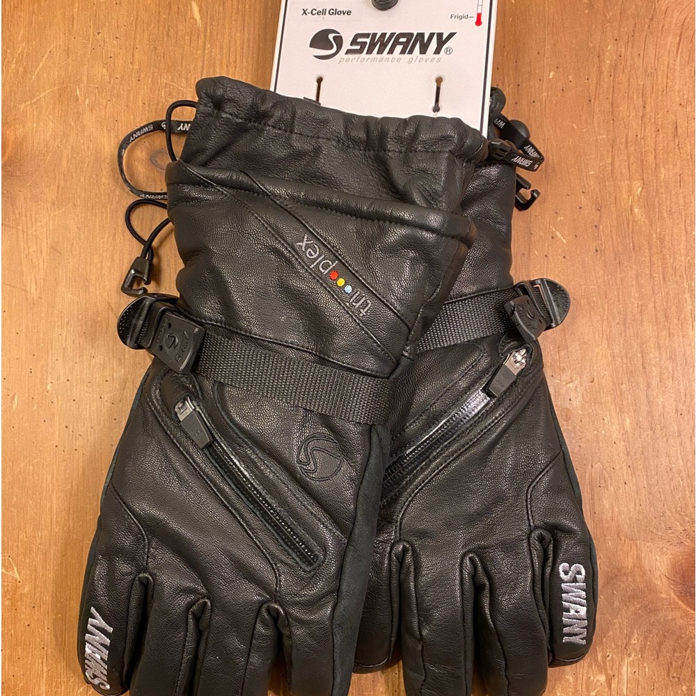 NWT $165 SWANY X-CELL GLOVE MENS ski large